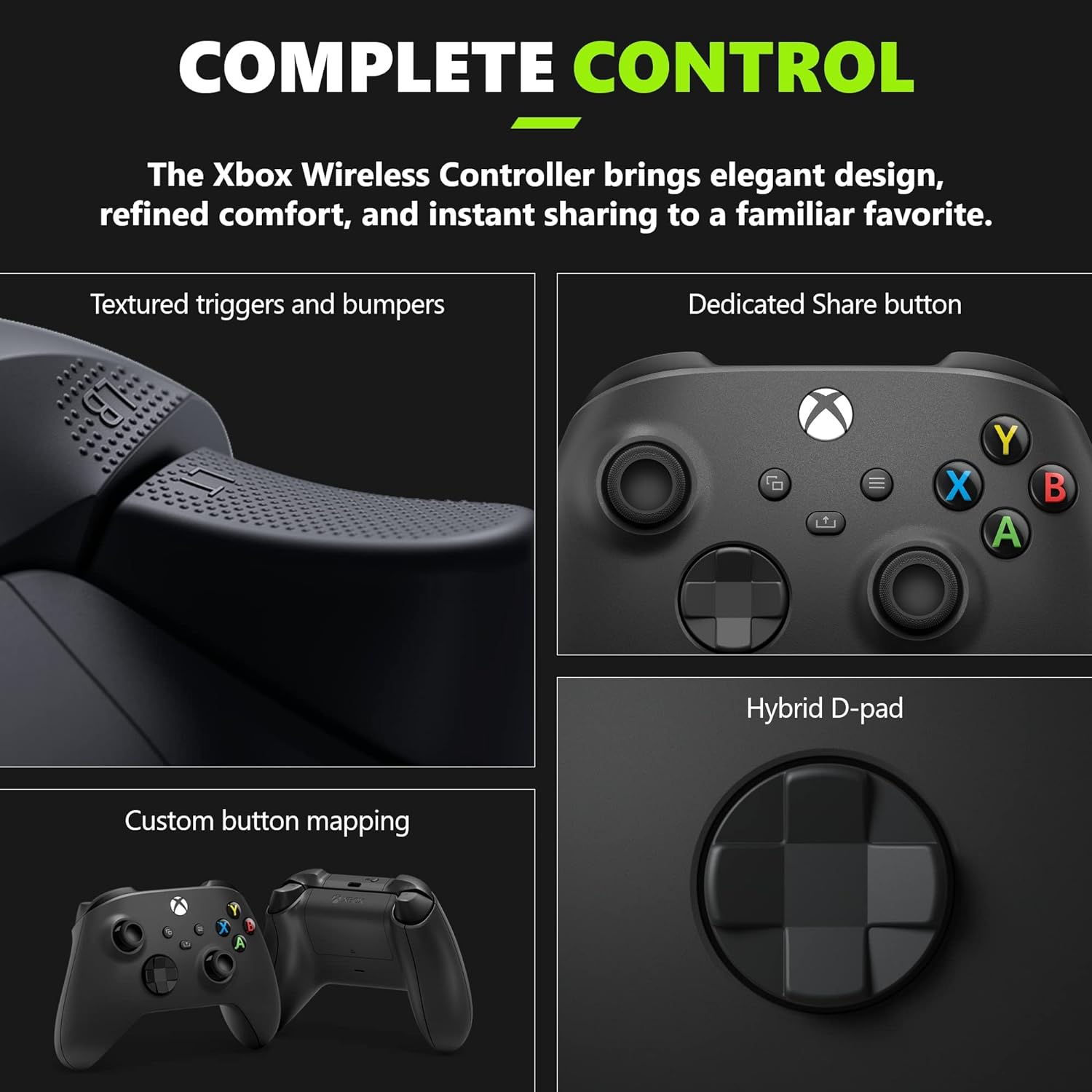 Xbox Series X 1TB SSD Console - Includes Wireless Controller - Up to 120 frames per second - 16GB RAM 1TB SSD - Experience True 4K Gaming Velocity Architecture Xbox Series X 1TB SSD Console - Includes Wireless Controller - Up to 120 frames per second - 16GB RAM 1TB SSD - Experience True 4K Gaming Velocity Architecture